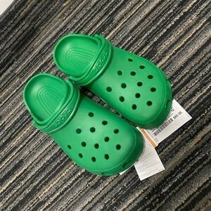 CROCS Vibrant Green Sandals